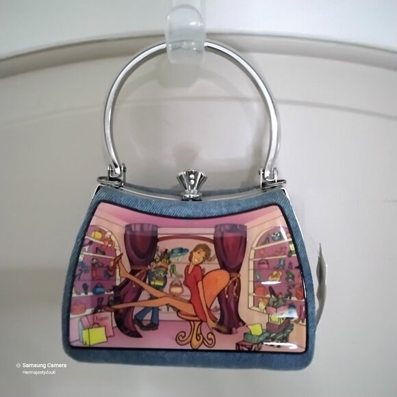 Debbie Brooks New York Chic Boutique Denim Signature Collection Hand Bag NWT Sm. - Picture 1 of 10